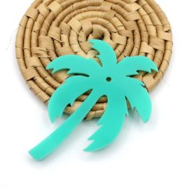 Pingente em Acrílico / 87X66mm - Coqueiro (unidade)