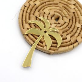 Pingente em Acrílico / 69x51mm - Coqueiro (unidade)