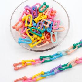 Mix Multicolorido / 0,8x1,8cm - Elo (20 gramas)