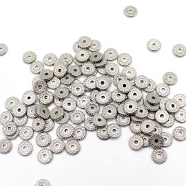 Entremeio de Plástico ABS / 10mm - Disco (10 gramas)