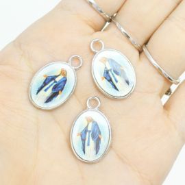 Medalha / 20x16mm - Nossa Senhora das Graças (Unidade) - Níquel
