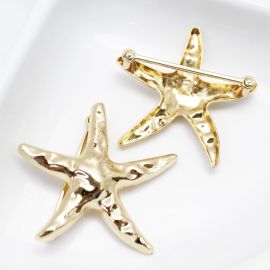 Entremeio de Passador / 56mm - Estrela do Mar (unidade) - Dourado 