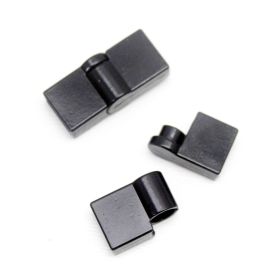 Fecho de Metal / 26x12mm - Imã (PAR) - Preto