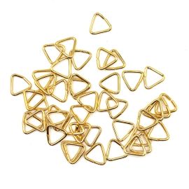 Elo / 10mm - Triângulo (10 gramas) - Dourado