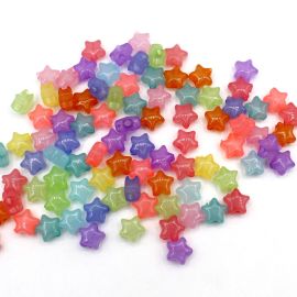 Mix Multicolorido Gelatinoso / 9mm - Estrela (20 gramas)