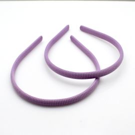 Tiara de Plástico Encapada / 11mm (unidade)