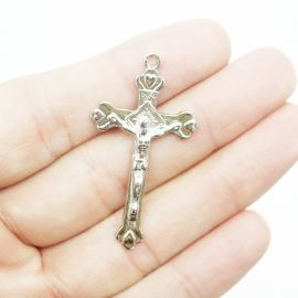 Crucifixo de Metal / 41x22mm - Com Cristo (unidade)