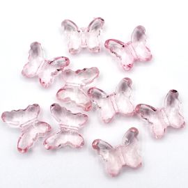 Conta de Acrílico / 24x29mm - Borboleta (12 gramas)