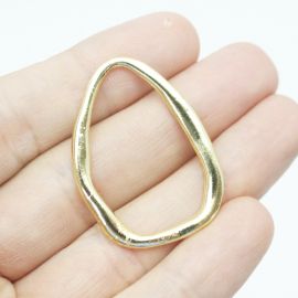 Entremeio de Metal / 36x27mm (Unidade) 