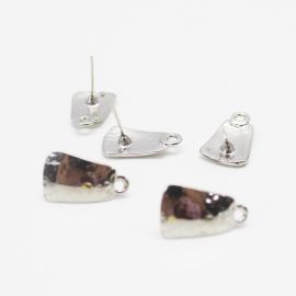 Pino de Brinco em Metal / 19x12mm  (1 par)