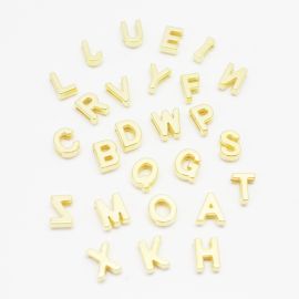 Letras de ABS Dourado / 12mm - (UNIDADE) -C
