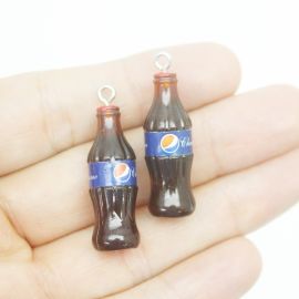 Pingente de Resina / 34x10mm - Refrigerante (Unidade) 