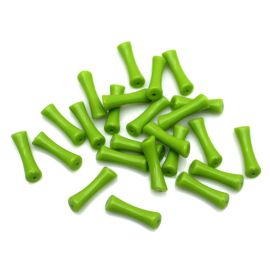 Conta Plástica Leitosa / 26x8mm - Ossinho (10 gramas)