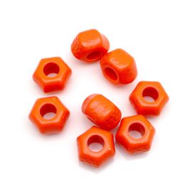 Conta Plástica Leitosa / 22mm - Pneu (10 gramas)