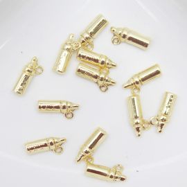 Pingente de Metal / 18mm - Mamadeira (unidade)