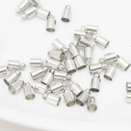 Terminal de Metal / 9x5mm - para Colagem (Unidade) - Níquel