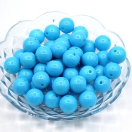 Bola de Vidro 12mm / Leitosa (10 gramas)