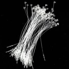 Lacre 13cm / Plástico Transparente (Pct. c/100 Unidades)