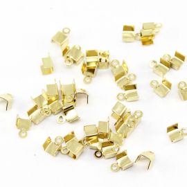 Garra de Metal / 7x5mm (Dourado: Pct. c/ 50 Unidades / Demais Banhos: Pct. c/ 100 Unidades) / (cod:P101)
