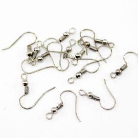 Base para Brinco / 20mm - Anzol (100 Pares)