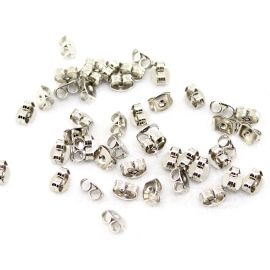 Tarraxa de Metal / 6mm - Borboleta - (Pacote c/10 gramas) - Níquel