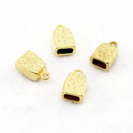 Terminal de Metal / 12x8mm - para Colagem (Unidade)