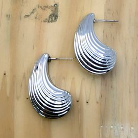 Pino de Plástico ABS / 32mm - Gota com Detalhe (1 par) - Níquel 