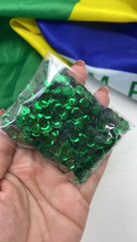 Tema Brasil / Lantejoula 6mm (20 gramas)